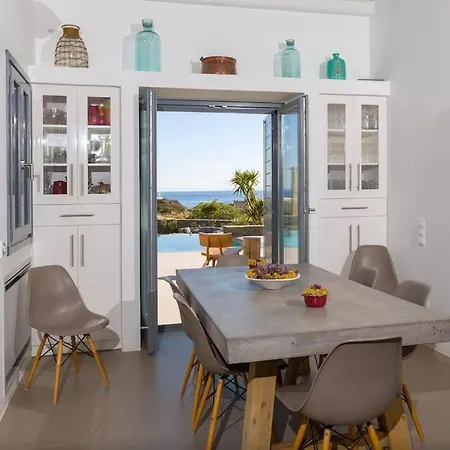 Gaia, Unique Villa, Private Pool & Tennis Court & Boules * Drios