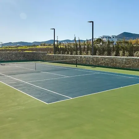 Villa Gaia, Unique Villa, Private Pool & Tennis Court & Boules Páros